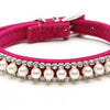 Pearl Crystal Necklace Pet Collar